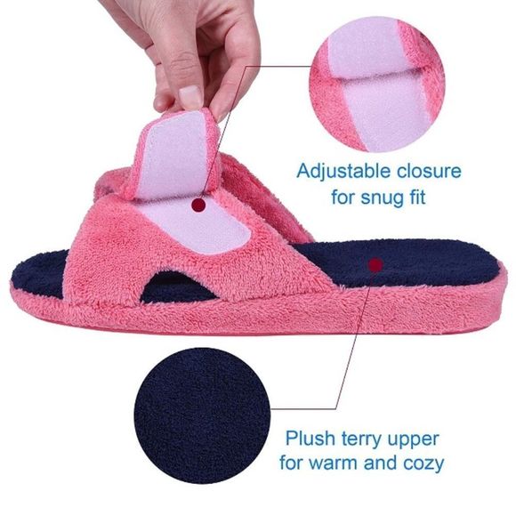 Adjustable House Slippers With Arch Support - Picture 3 of 9